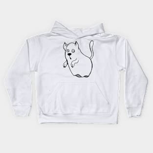 Ghost Cat Kids Hoodie